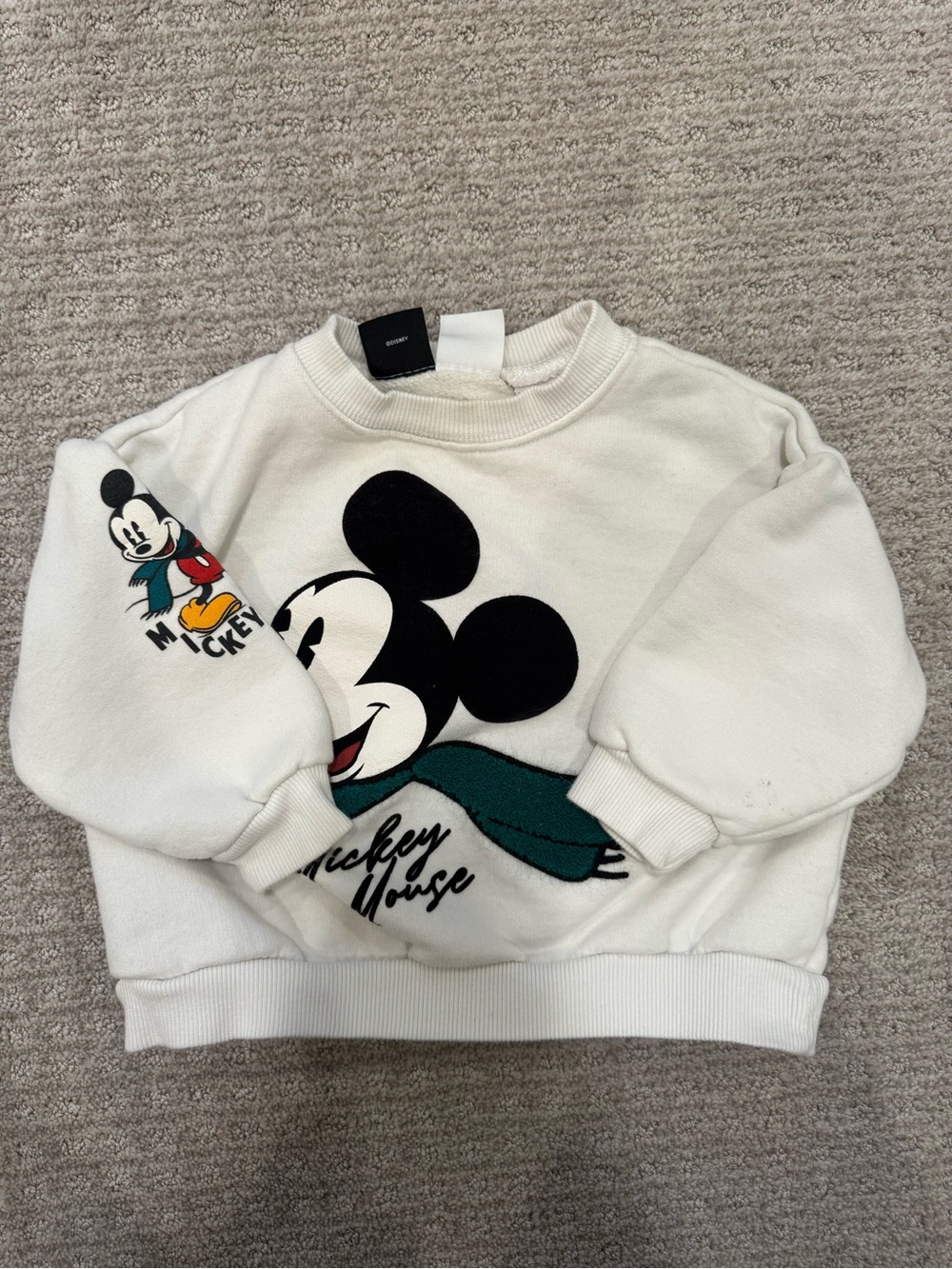 Zara x Disney Kids’ Mickey Sweatshirt 4Y